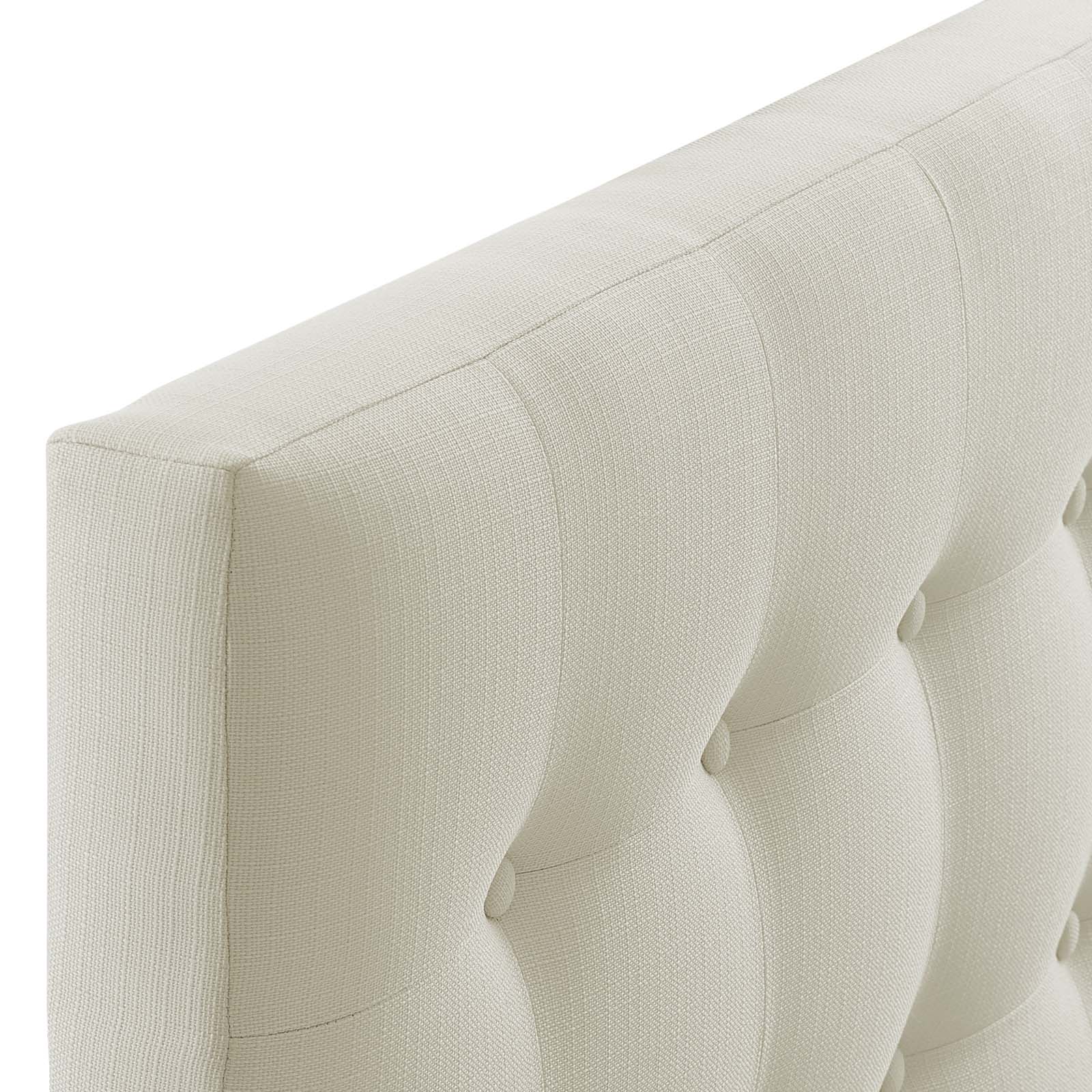 Emily Twin Upholstered Fabric Headboard