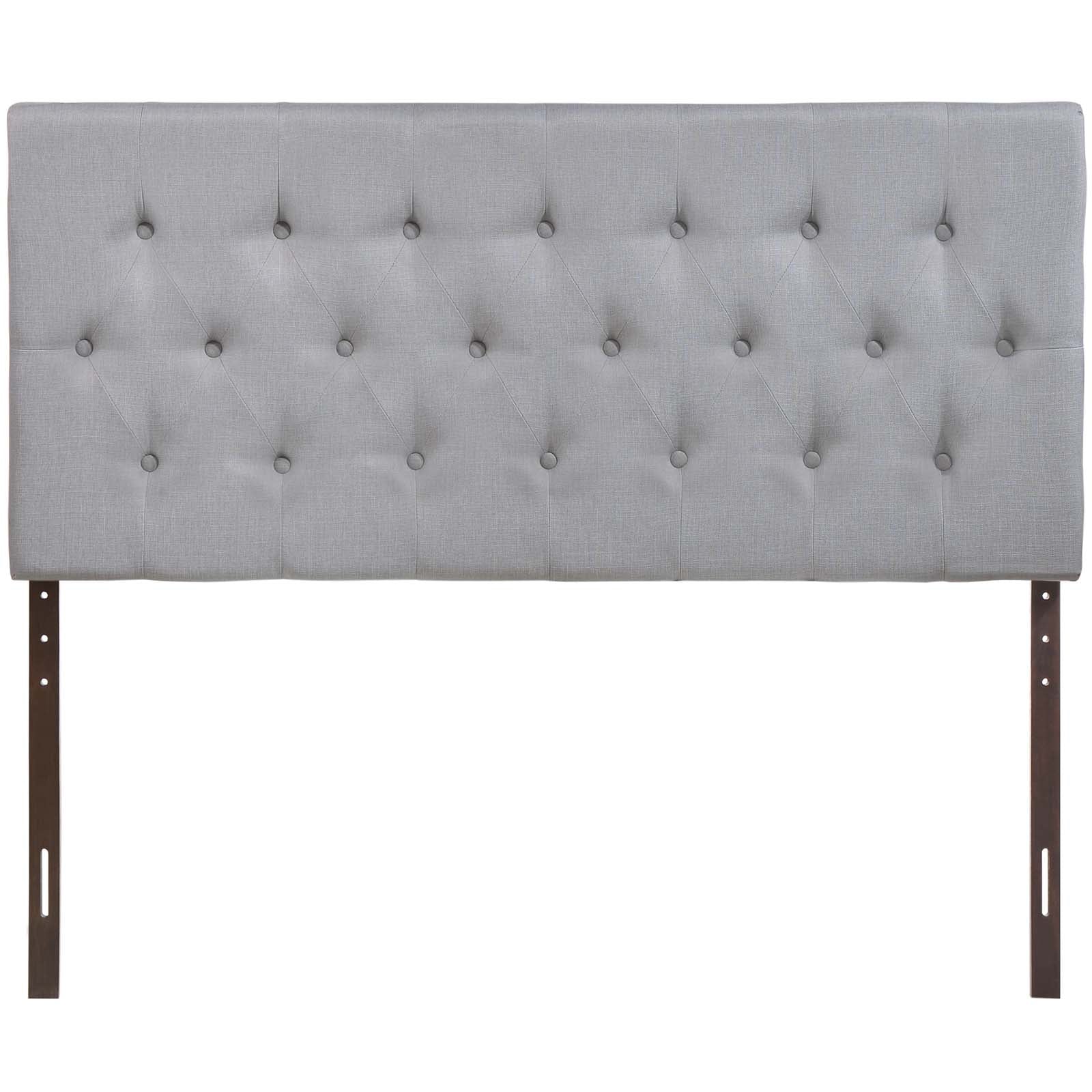 Clique Queen Upholstered Fabric Headboard