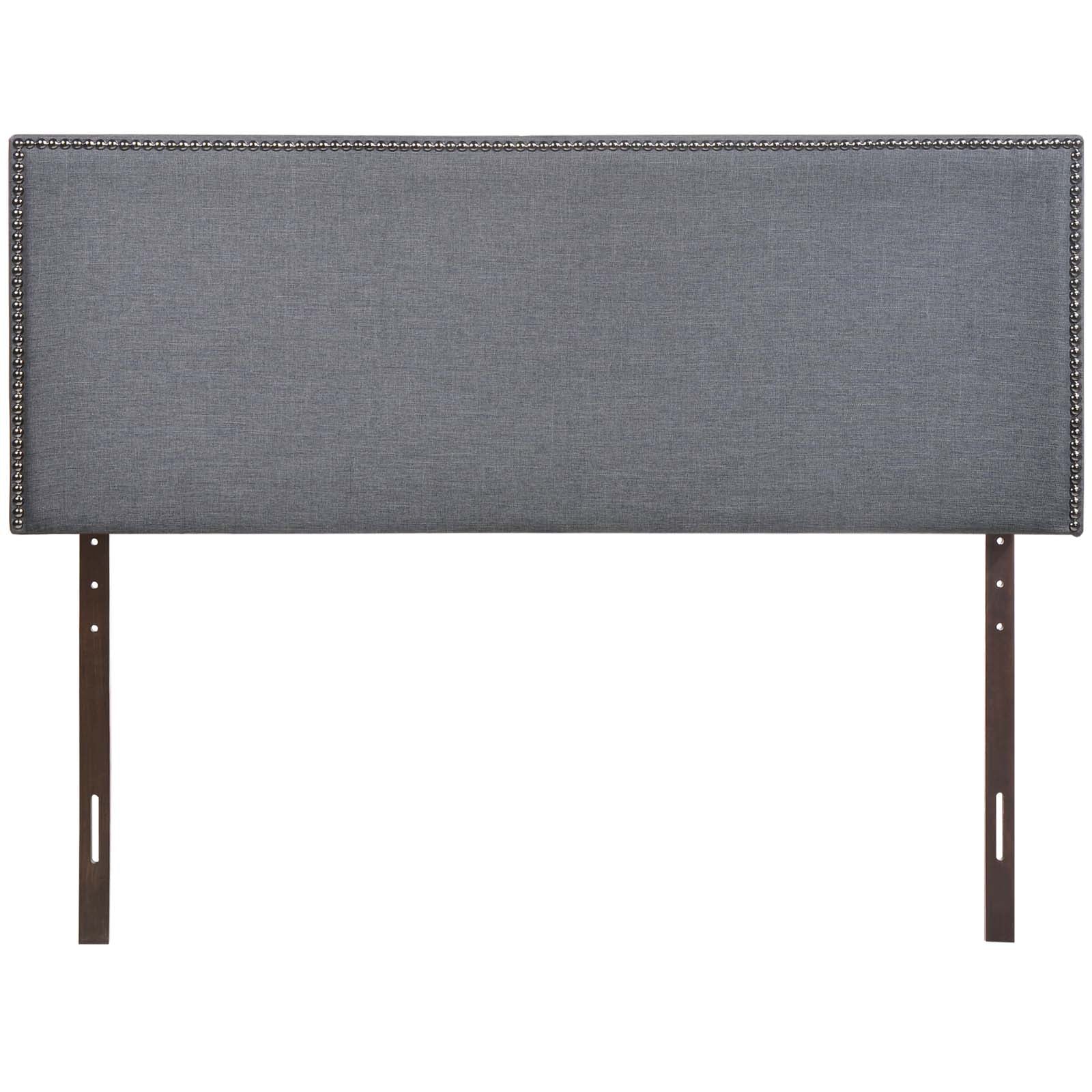 Region Nailhead Queen Upholstered Headboard