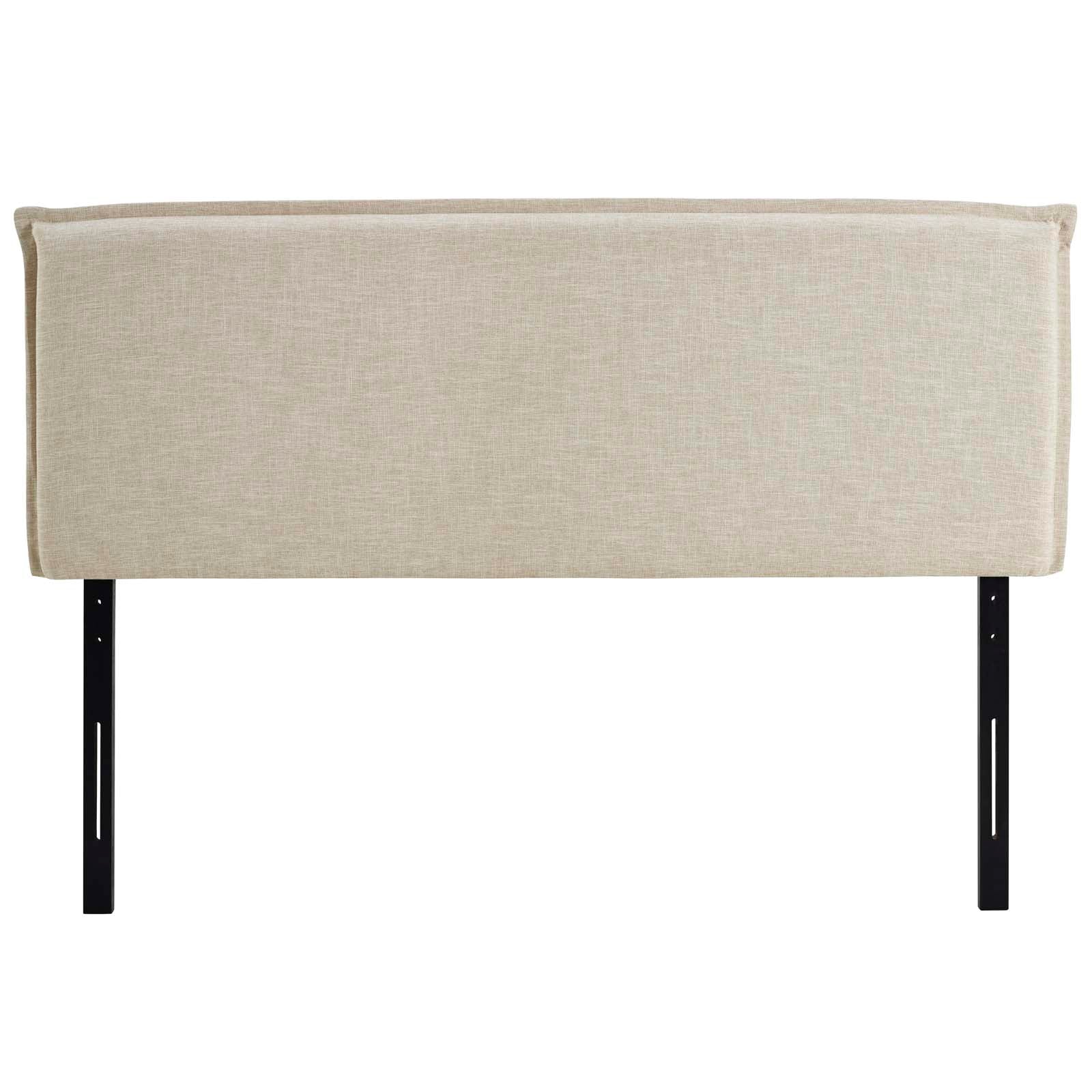 Camille Queen Upholstered Fabric Headboard