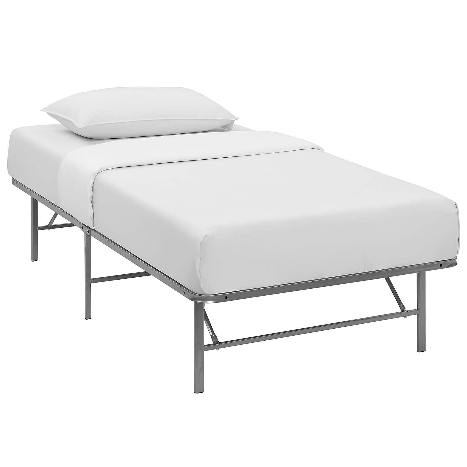 Horizon Twin Stainless Steel Bed Frame