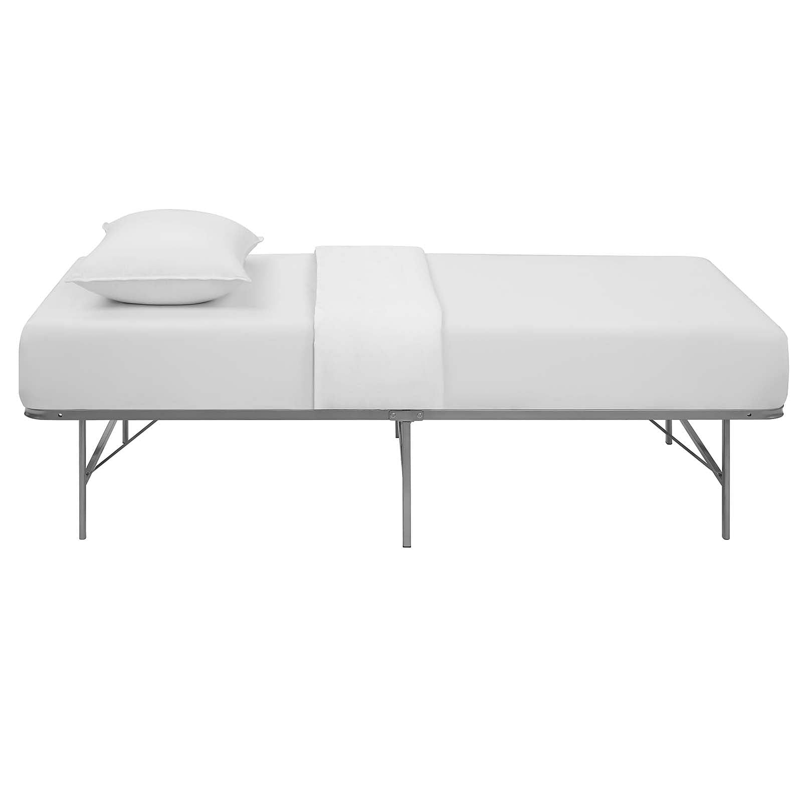 Horizon Twin Stainless Steel Bed Frame