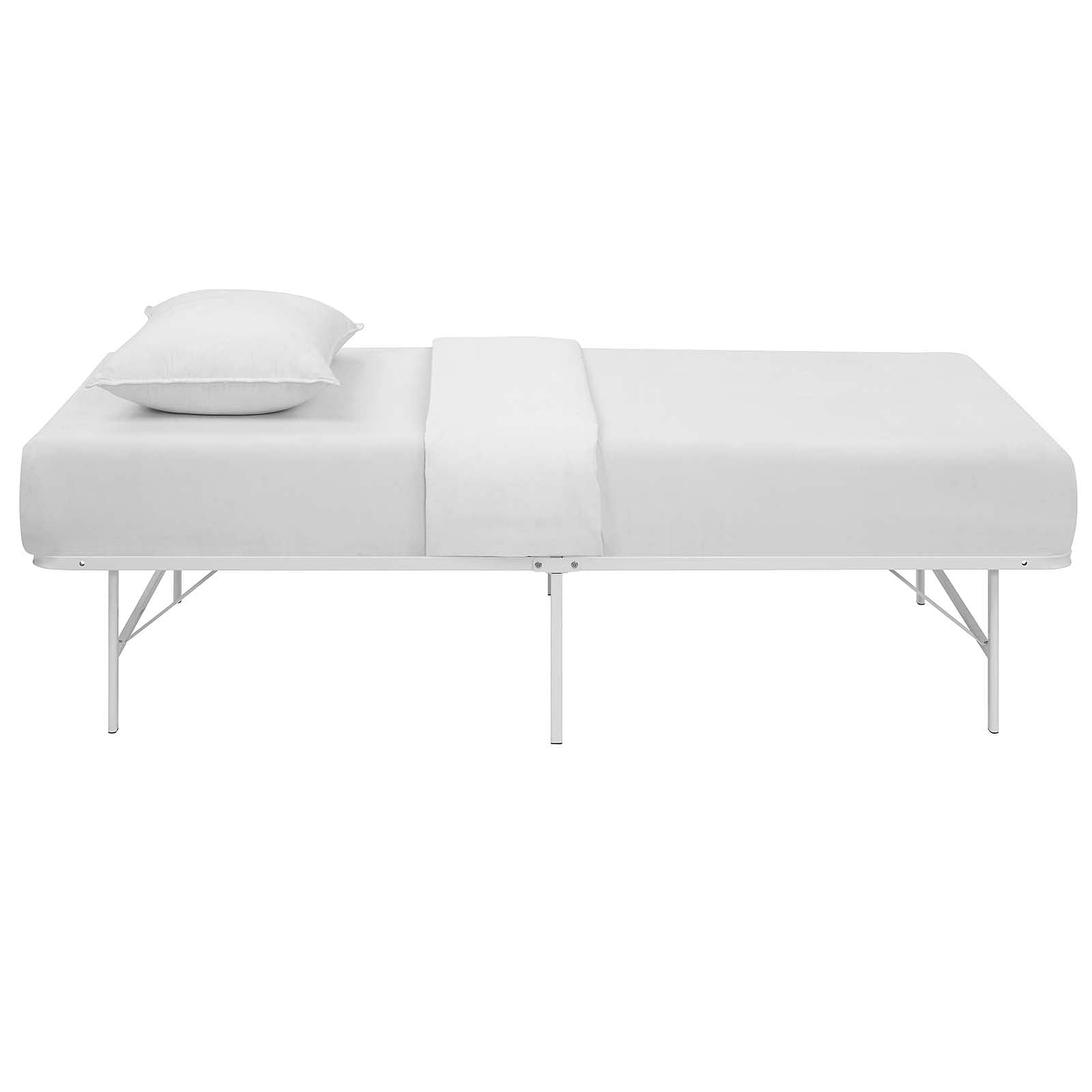 Horizon Twin Stainless Steel Bed Frame