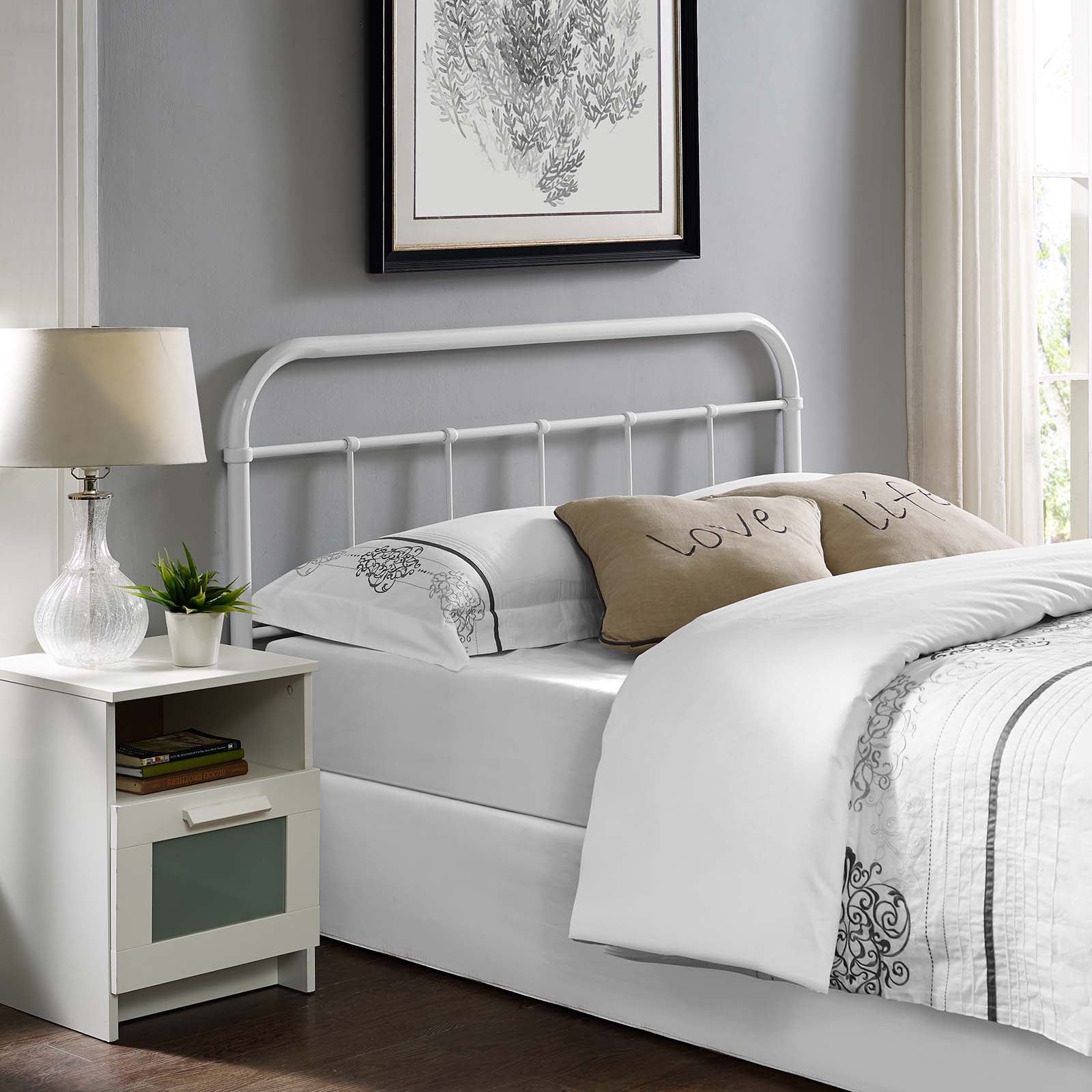 Serena Queen Steel Headboard