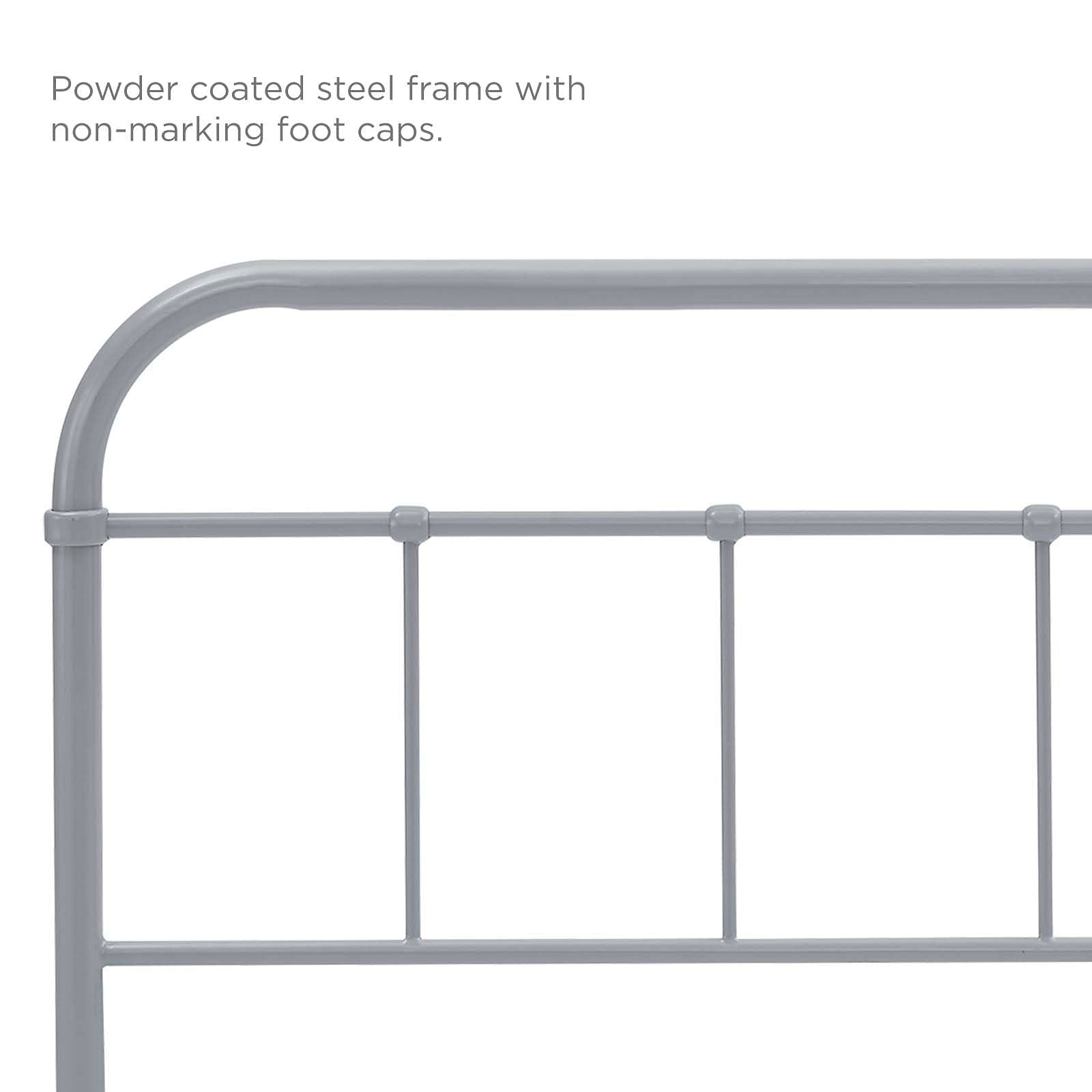 Serena King Steel Headboard