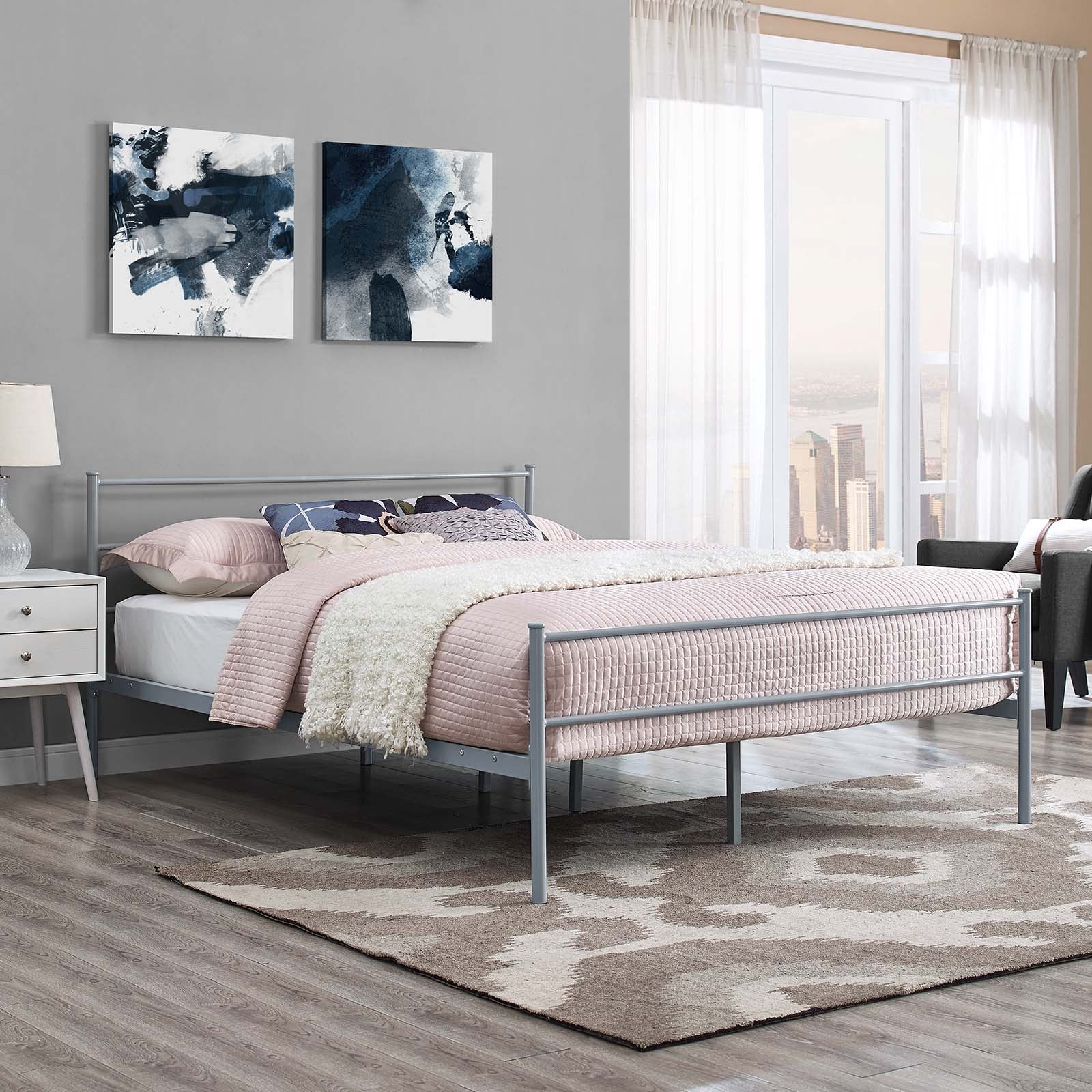 Alina Queen Platform Bed Frame