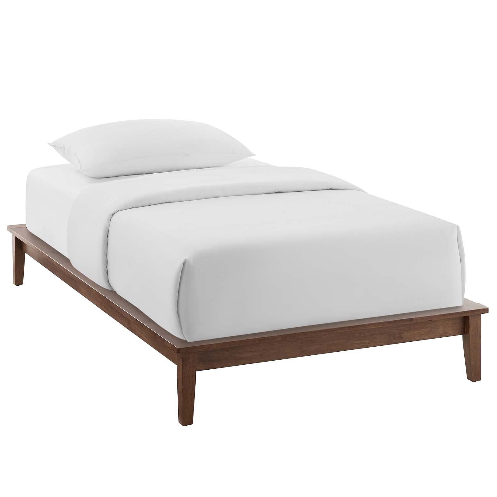 Lodge Twin Wood Platform Bed Frame