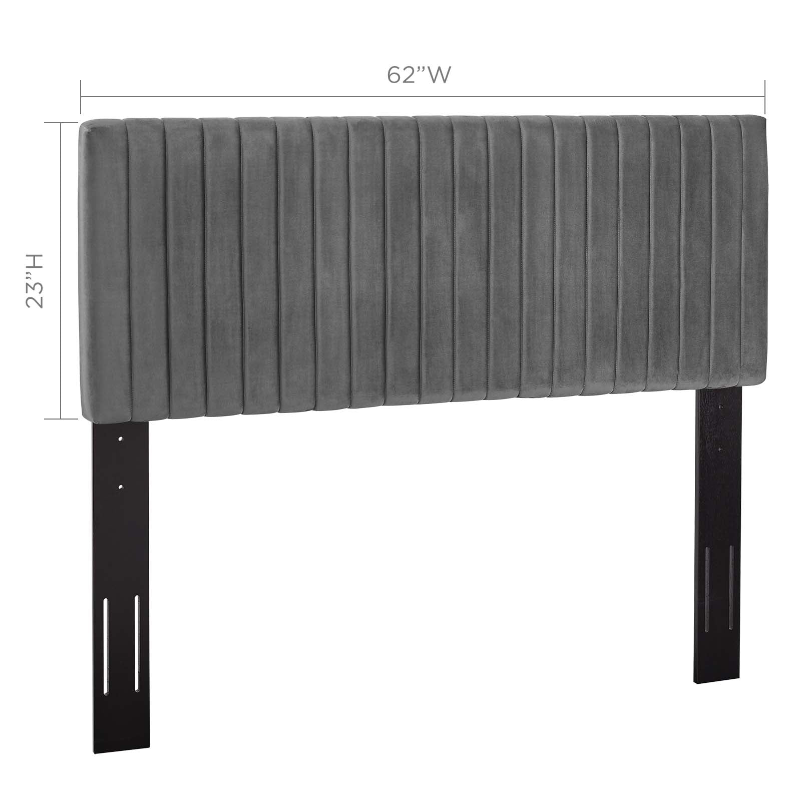 Keira Full / Queen Performance Velvet Headboard