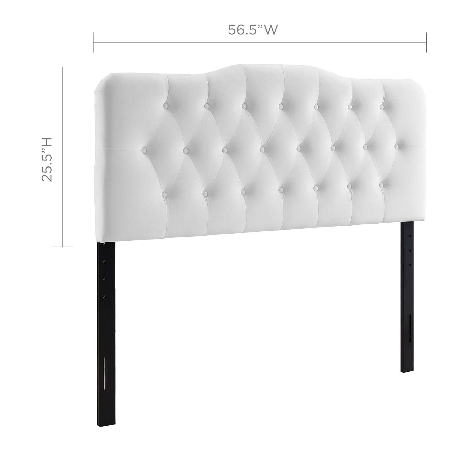 Annabel Full Diamond Tufted Performance Velvet Headboard