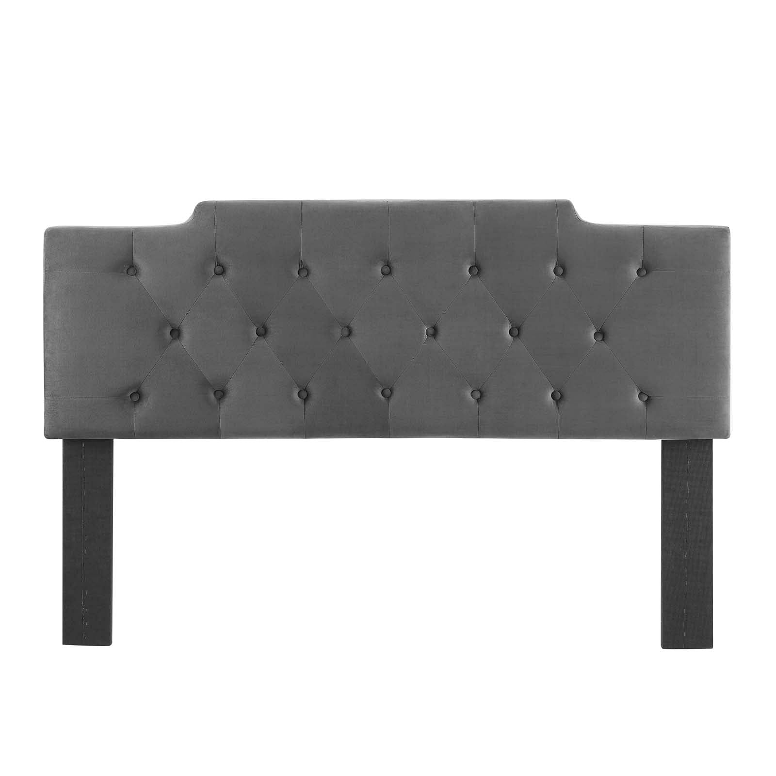 Juliet Tufted Full/Queen Performance Velvet Headboard