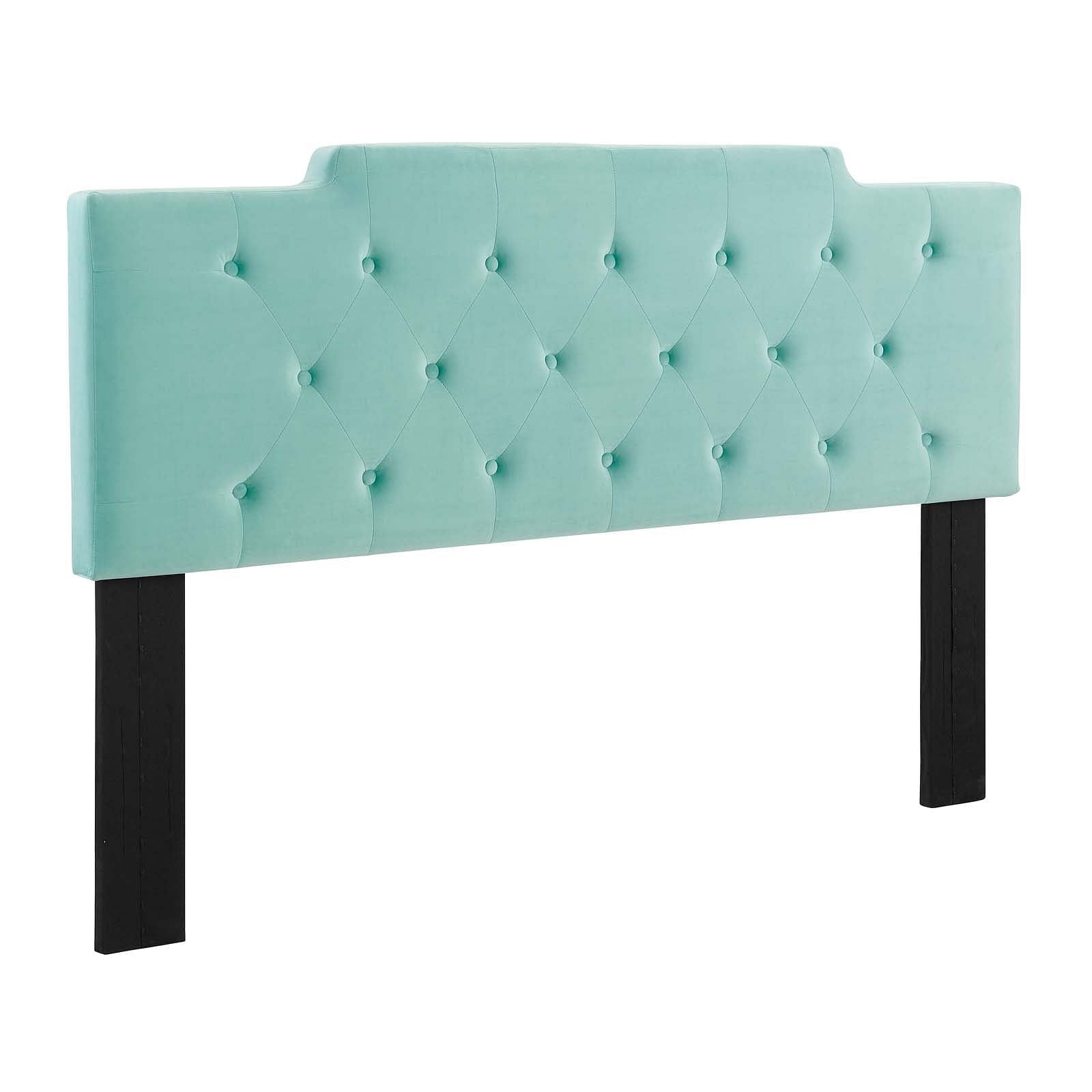 Juliet Tufted King/California King Performance Velvet Headboard