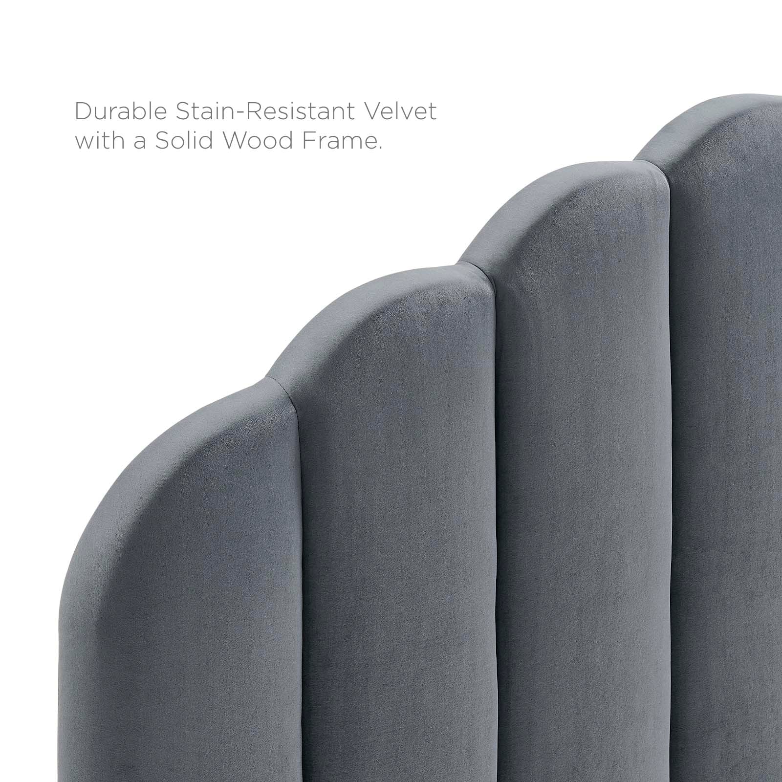 Veronique King/California King Performance Velvet Headboard