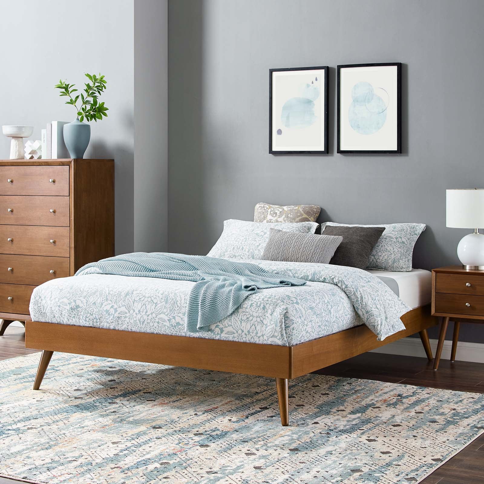 Margo Twin Wood Platform Bed Frame