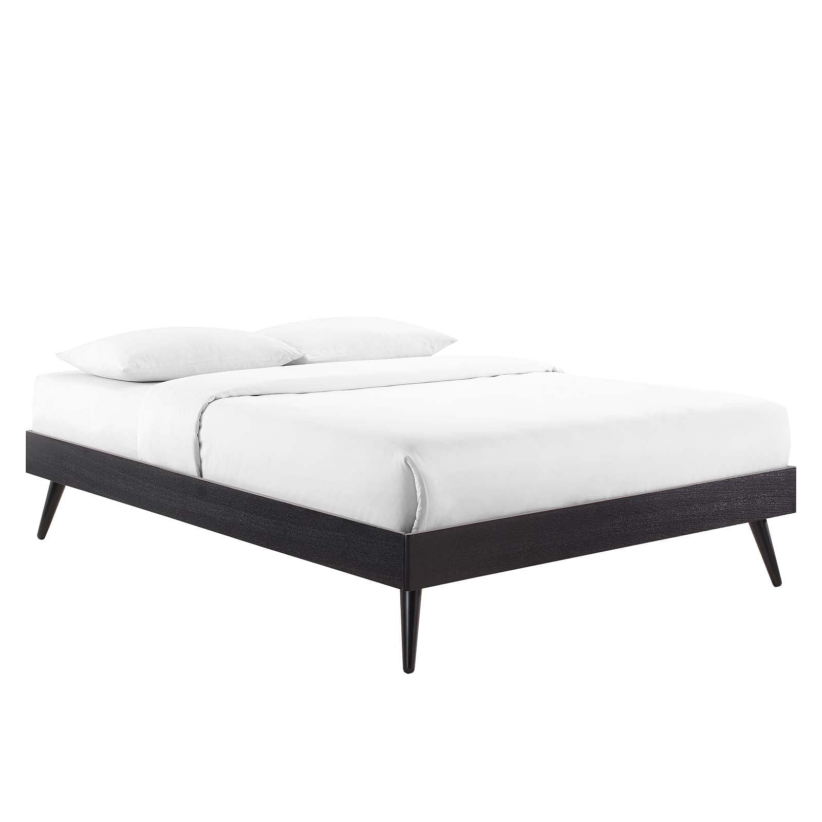 Margo King Wood Platform Bed Frame