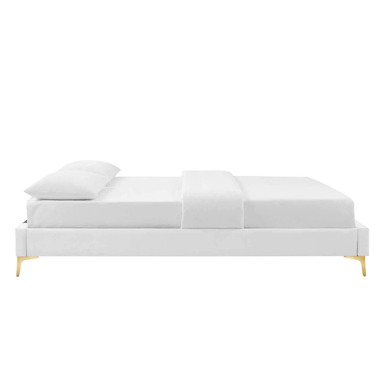 Sutton King Performance Velvet Bed Frame