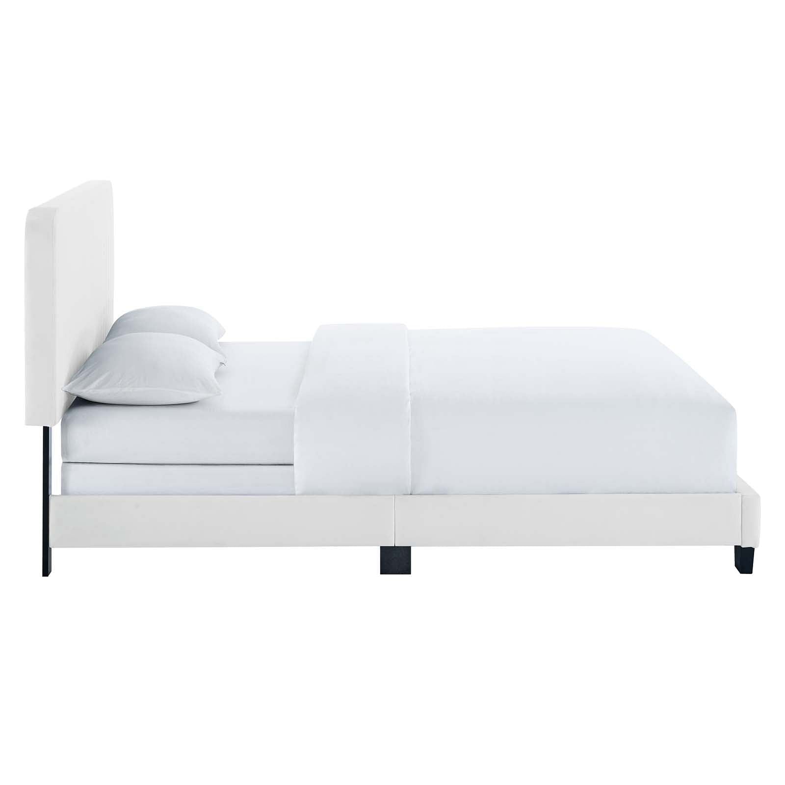 Celine Channel Tufted Performance Velvet King Bed