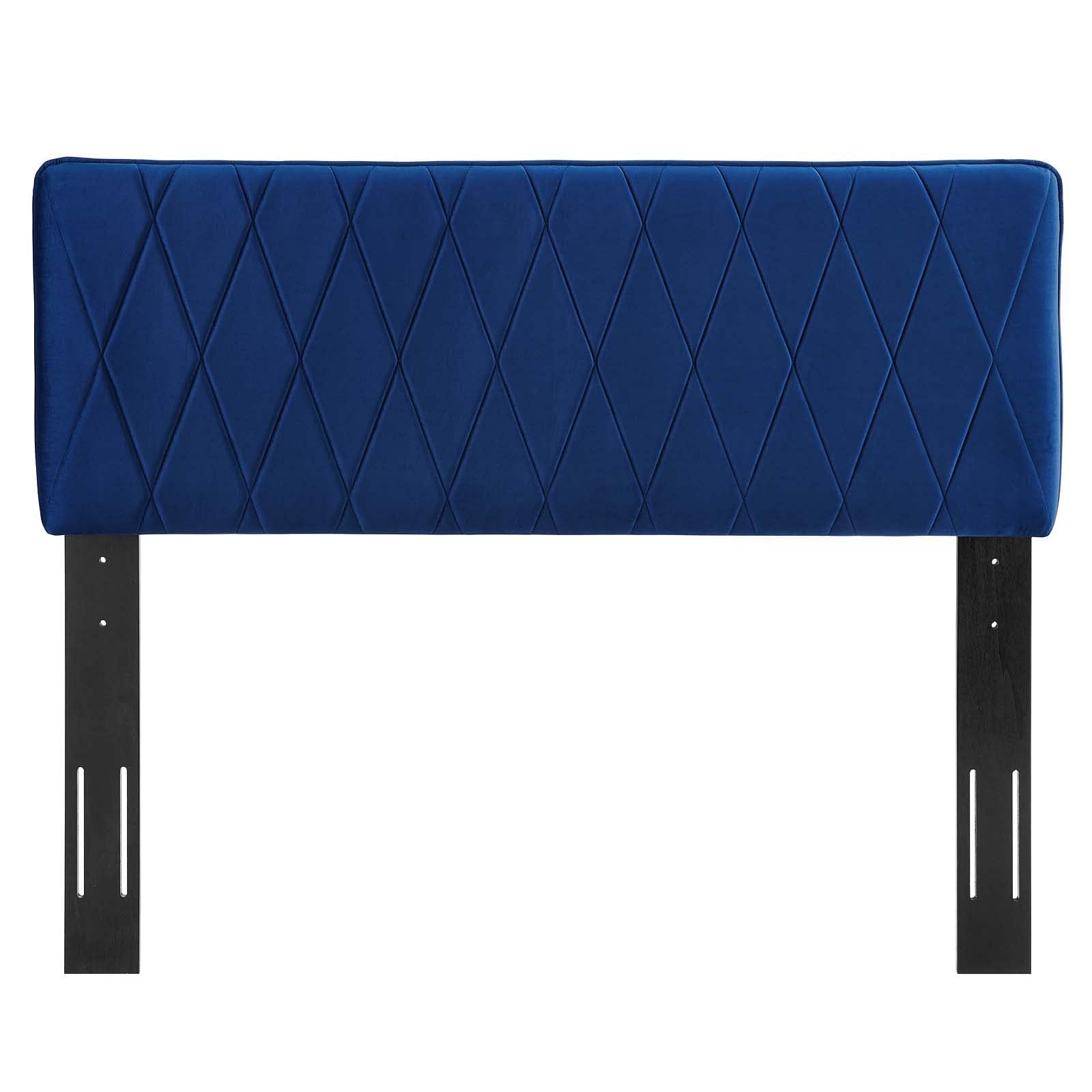 Leila Performance Velvet King/California King Headboard