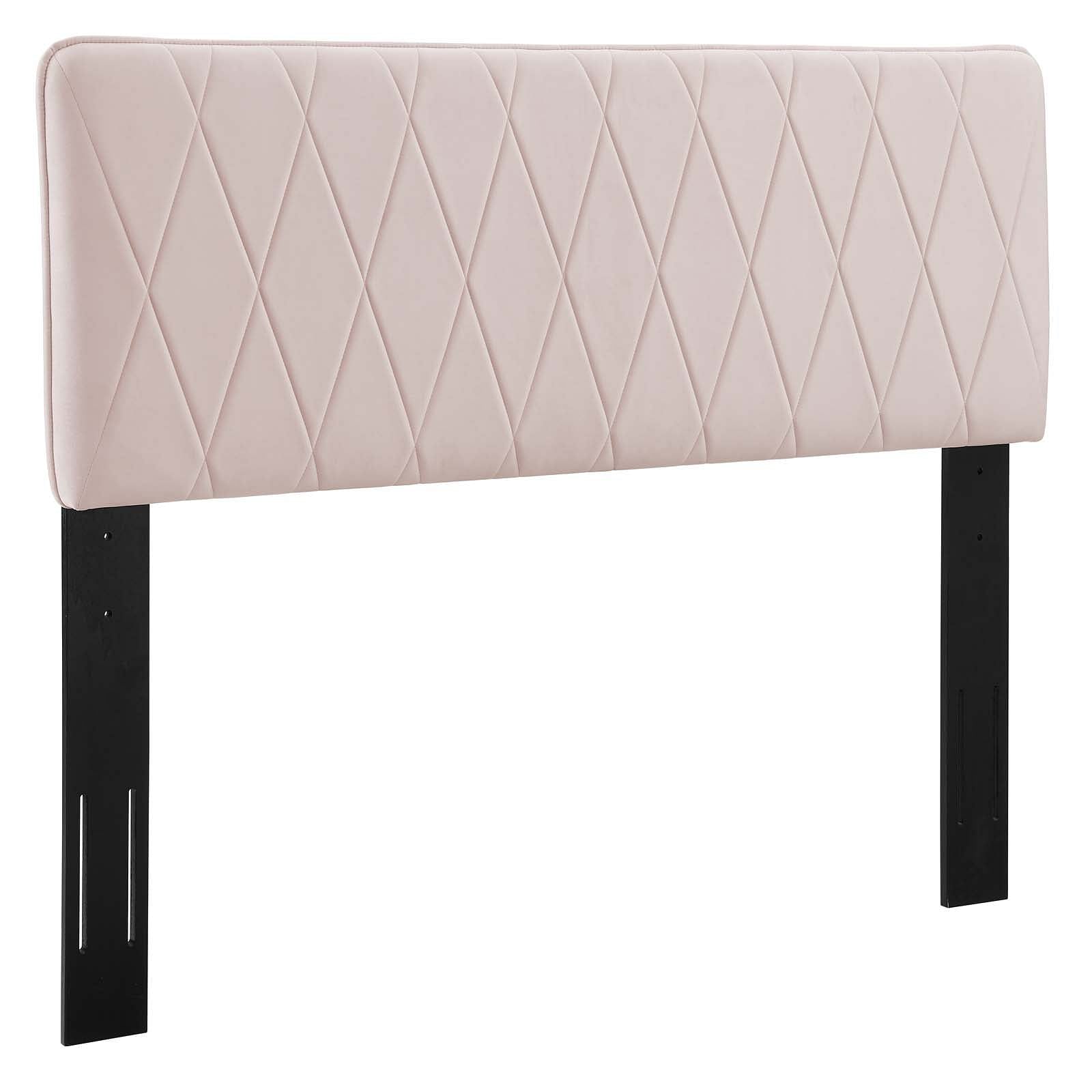 Leila Performance Velvet King/California King Headboard