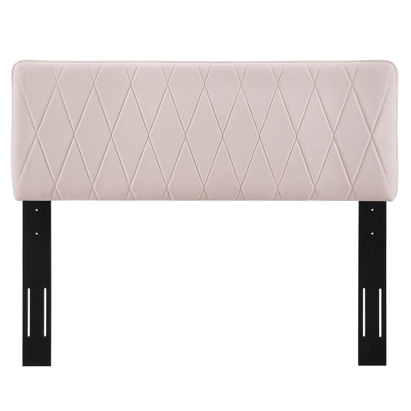 Leila Performance Velvet King/California King Headboard