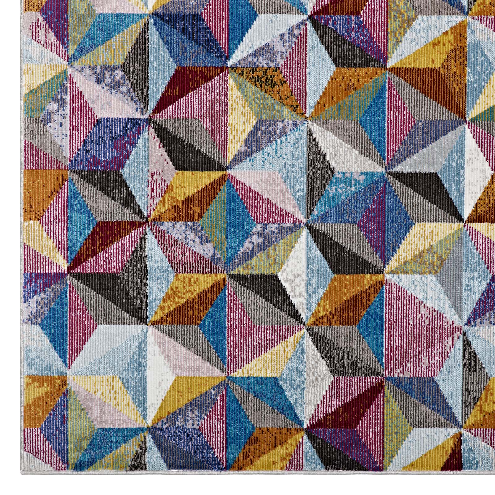 Arisa Geometric Hexagon Mosaic 4x6
 Area Rug