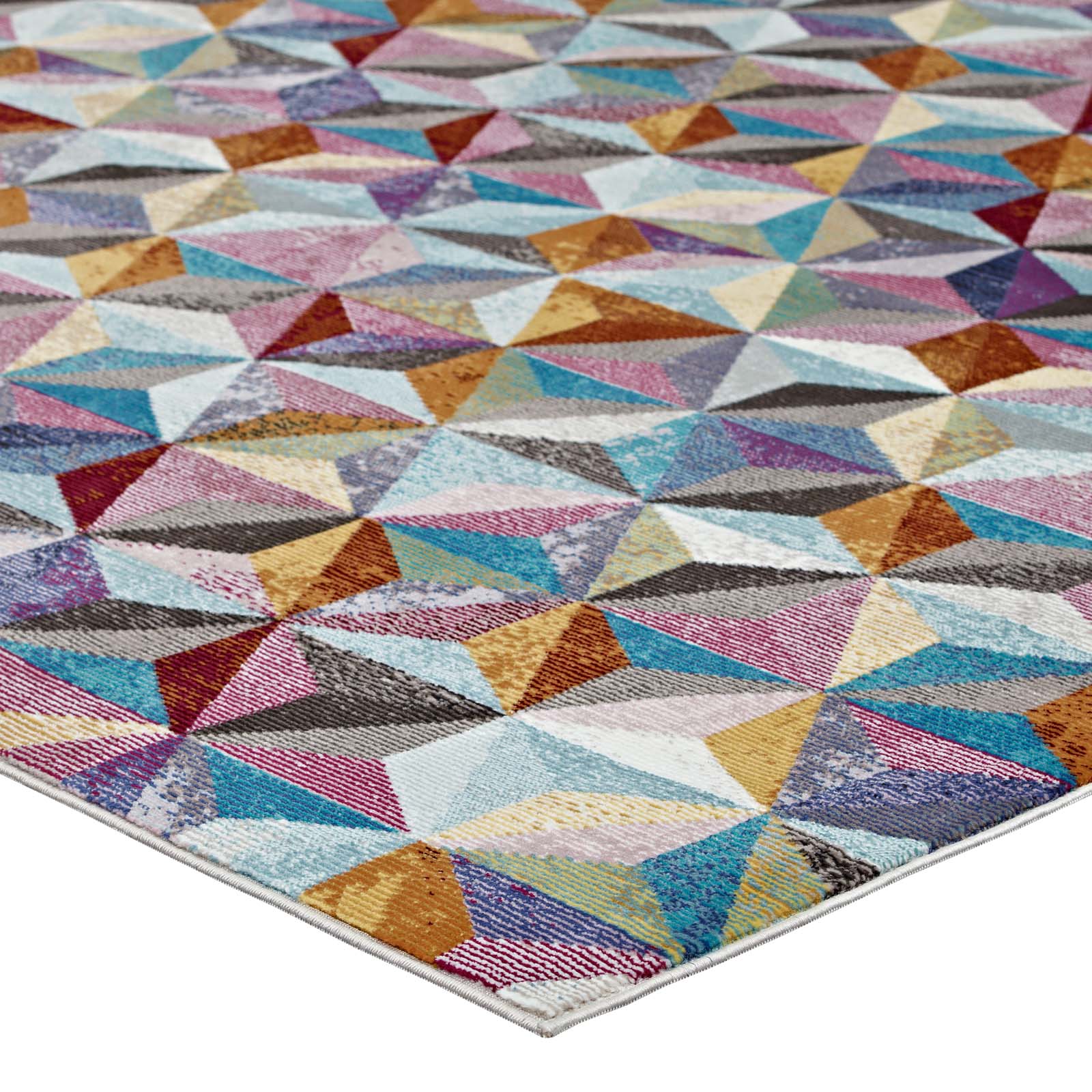 Arisa Geometric Hexagon Mosaic 4x6
 Area Rug