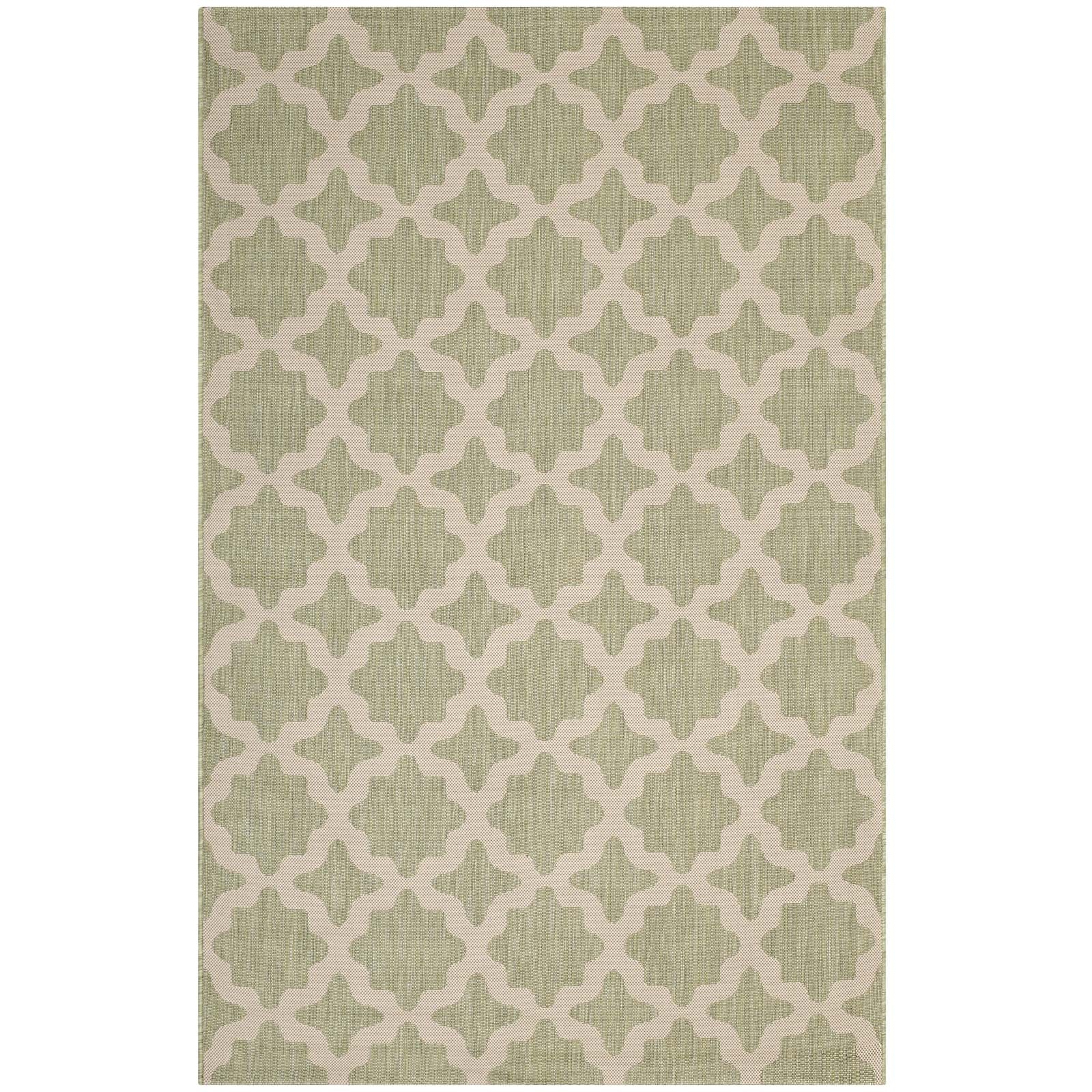 Cerelia Moroccan Trellis 5x8 Indoor and Outdoor Area Rug