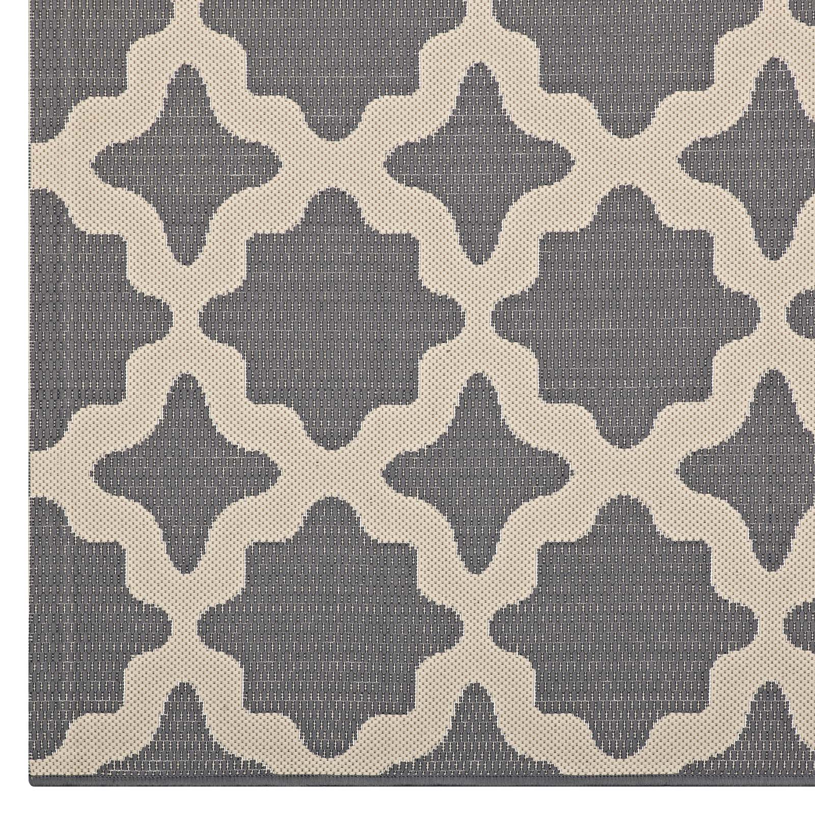 Cerelia Moroccan Trellis 5x8 Indoor and Outdoor Area Rug