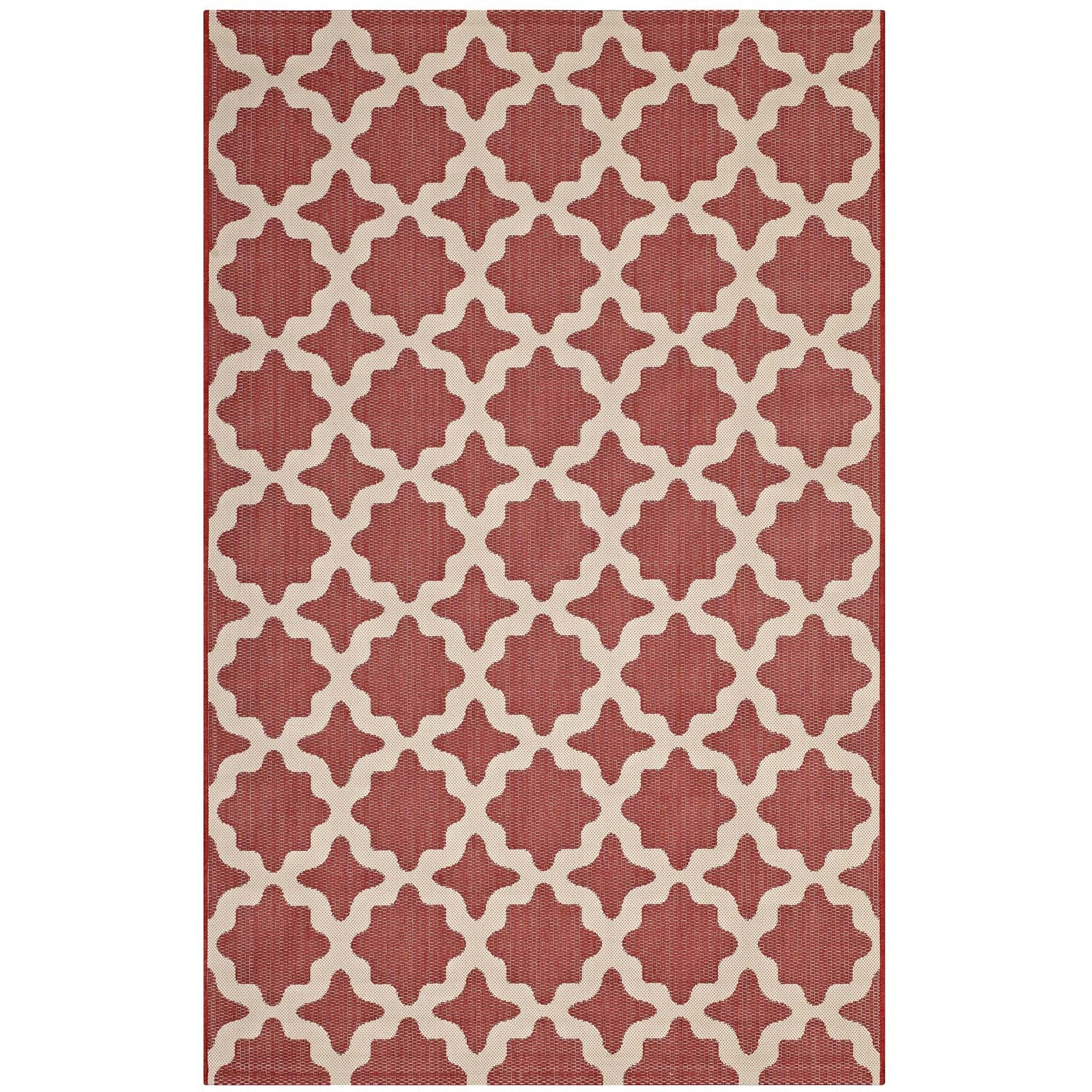 Cerelia Moroccan Trellis 5x8 Indoor and Outdoor Area Rug