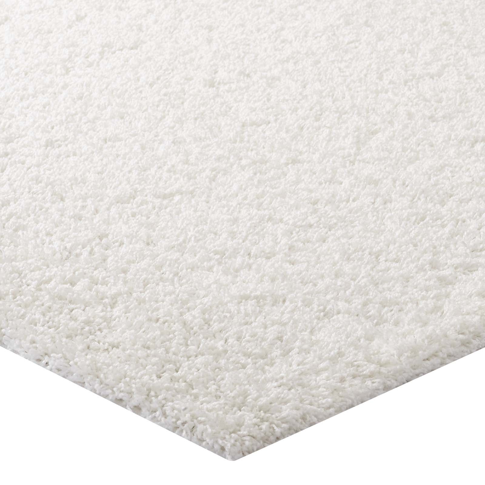 Enyssa Solid 5x8 Shag Area Rug