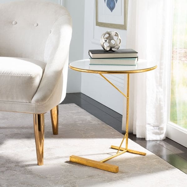 Sionne Round C Table Elevate Your Home Decor with Luxury | Gold
