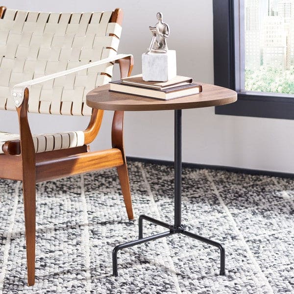 Berlin Tripod Stylish End Tables & Side Accent Tables for the Home | Walnut