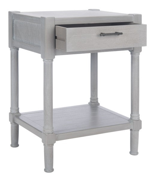 Filbert 1Drw End Tables & Side Accent Table for Living Room | Grey