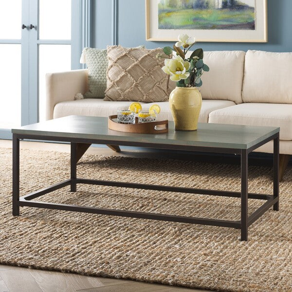 Alec Coffee Table | Modern Industrial Farmhouse Style