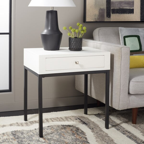 Adena End Table With Storage Drawer | Elegant & Practical Design