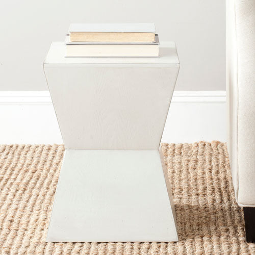 Lotem Curved Square Top Accent Table