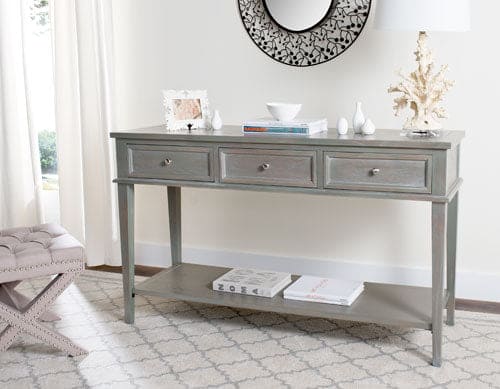 Manelin Console With Storage Drawers