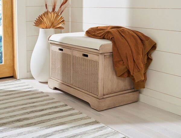 Landers 2 Drawer/Cushion Storage Bench