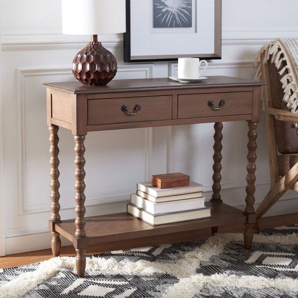 Athena 2 Drawer Console Table