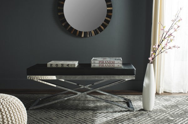 Acra Bench | Upholstered Entryway and Bedroom Bench