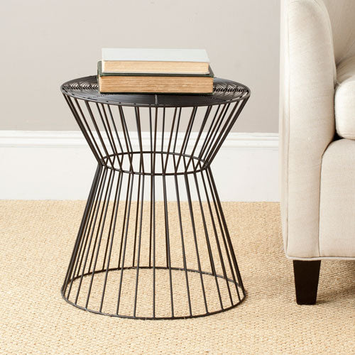 Adele Iron Wire Stool | Modern Elegance for Any Room