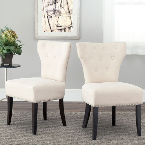 Addison Side Chairs (Set Of 2) | Silver Nail Heads