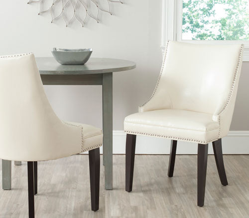 Afton Side Chair (Set of 2) - Nickel Nail Heads | Sophisticated Home Accent